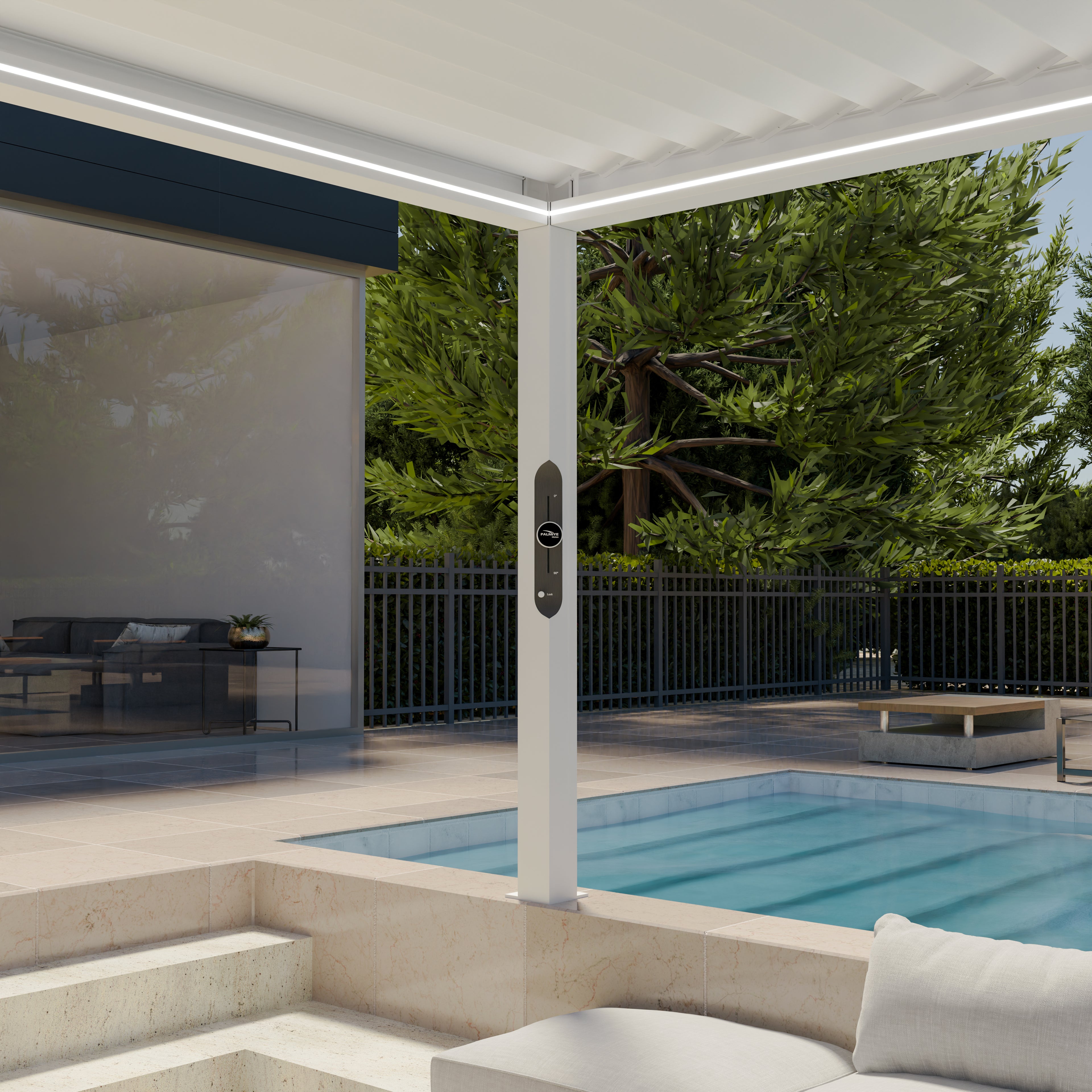 Manual Louvered Pergola